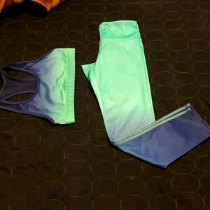 Girls Old Navy Go-Dry Activewear set.